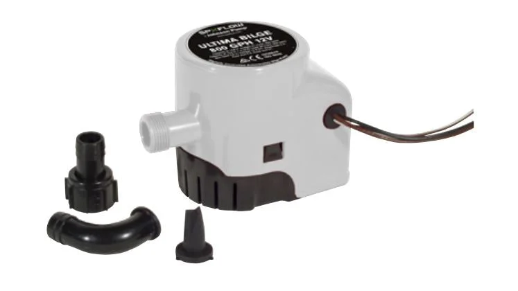 Johnson Pump Ultima Bilge Pmp 800GPH 12V W/Swit – Marine Electrical Replacement Part