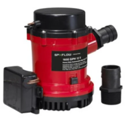Johnson Pump Hd Bil Pmp 1600 GPH W/Ult. Swit 12V – Marine Boat Replacement Part