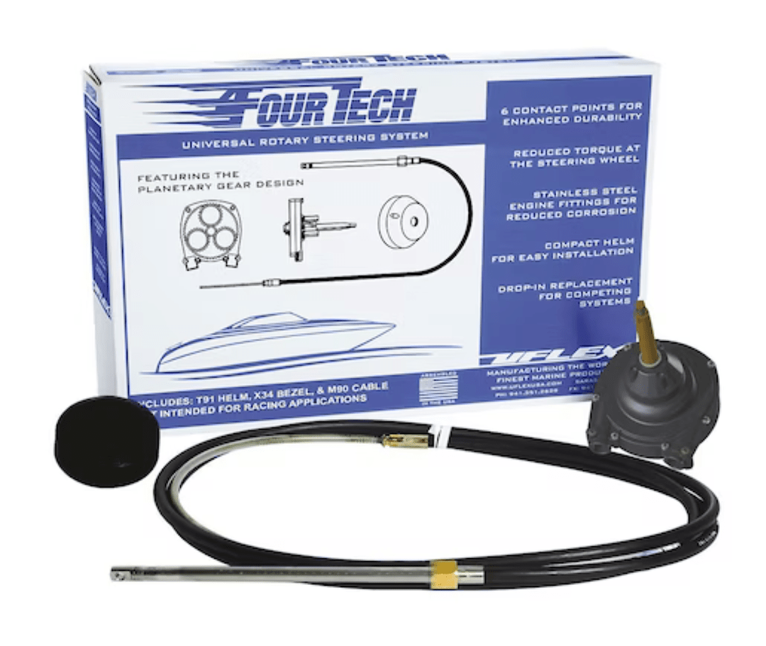 Uflex Usa 20' Black Mach Rotary System – Marine Boat Replacement Part