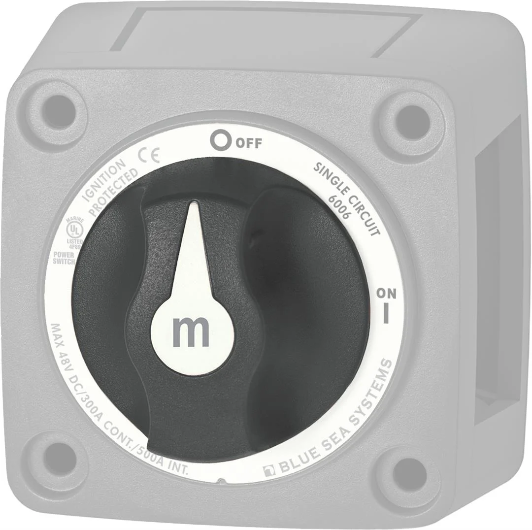 Blue Sea 7901200 - Black Repl'mnt Key for 6006 Batt Switch