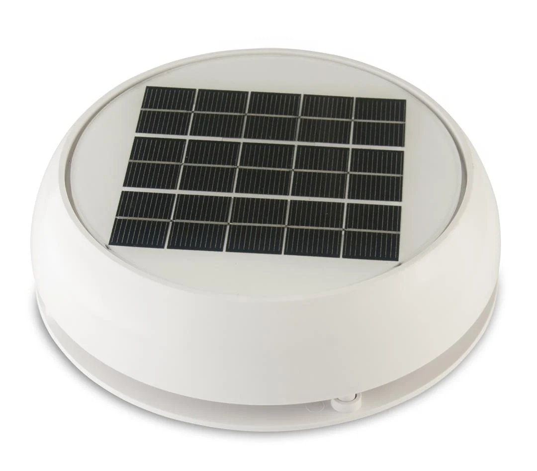 3 Day/Night Solar Vent, White