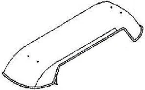 Dometic 3100529043 Refrigerator Vent Cover