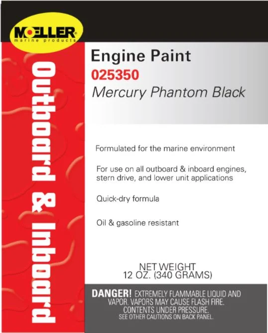 Moeller Marine Products 025350 Engine Paint