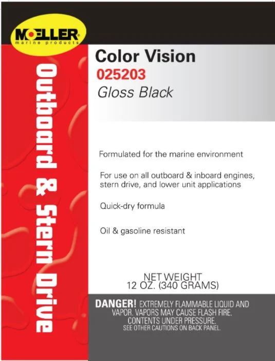 Moeller Marine Products 025203 Engine Paint