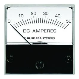 Blue Sea 8041 DC Analog Micro Ammeter - 2" Face, 0-50 Amperes DC