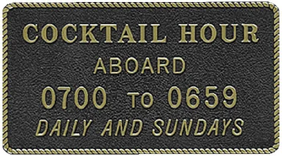 Bernard Engraving - Cocktail Hour - FP013