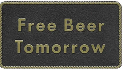 Bernard Engraving - Free Beer Tomorrow - FP040
