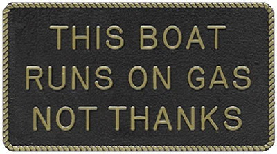Bernard Engraving - Fun Plaque - FP067