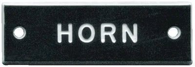 Bernard Engraving - Nameplate-horn Pkg/5 - IP009