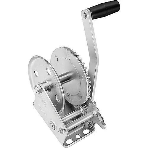 OPEN BOX Fulton Products Single Speed 1500 lb Max Load Boat Trailer Winch 142200