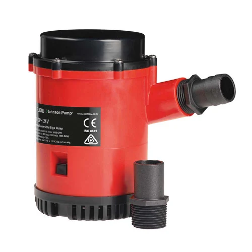 Johnson Pump Heavy Duty 24V Bilge Pump 2200 GPH 22084