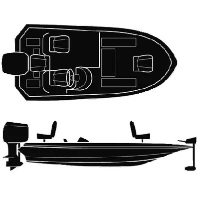 Attwood Marine Poly Tournament Bass17'6-87 10182