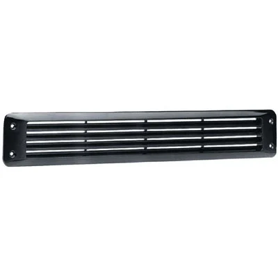 Attwood Marine Louvered Vent/Flush - Black 1423-5