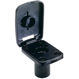 Attwood Marine Boat Rod Holder Flush Mount Black 5022-7