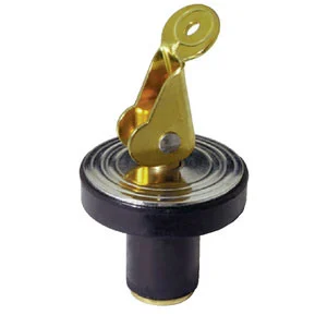 Attwood Marine 1/2" Bailer Plug Brs Handle 7533A7