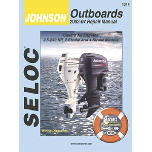 Seloc Publishing Manual Johnson/Evinrude 58-72 1.5-125hp 104Cy 1301