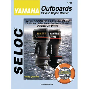 Seloc Publishing Manual Yamaha 95-04 2.5-225hp 4 Stroke 1705