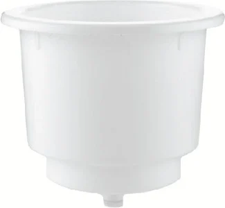 T-H Marine - Large Cup Holder  White (bulk) - LCH1WDP