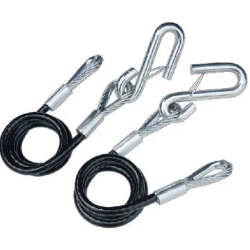 Tiedown Engineering Hitch Cable Class 3 Black 2/Cd 59541