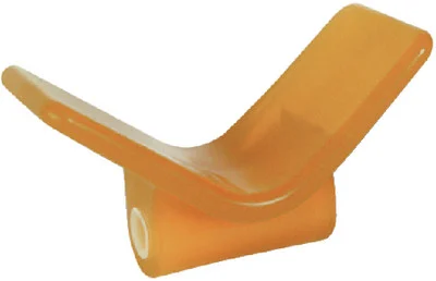 Tiedown Engineering - 3in Poly V Bow Stop Amber - 86285