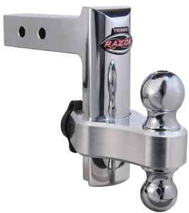 Trimax Locks - 6in Aluminumdrop Hitch Dual - TRZ6AL