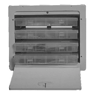 Teak Isle - Built-in Tackle Box Xl 4 Comp. - 25832