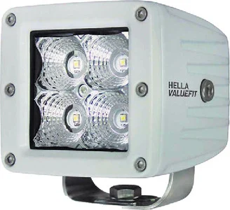 Hella - Cube 4led Sngl Ped Fld Wht Mv - 357204041