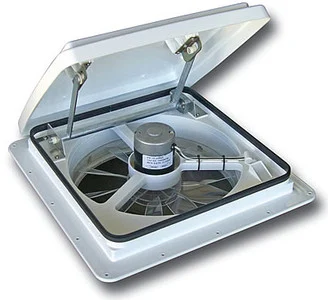 Airxcel - Maxxair - Maxxfan Plus White 4-speed - 00-04002K