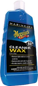 Meguiars Inc. - 1 Step Boat Cleaner/wax 16oz - M-5016