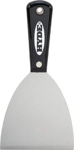 Hyde Tools - 4'' Stiff Black & Silver Scrap - 2600