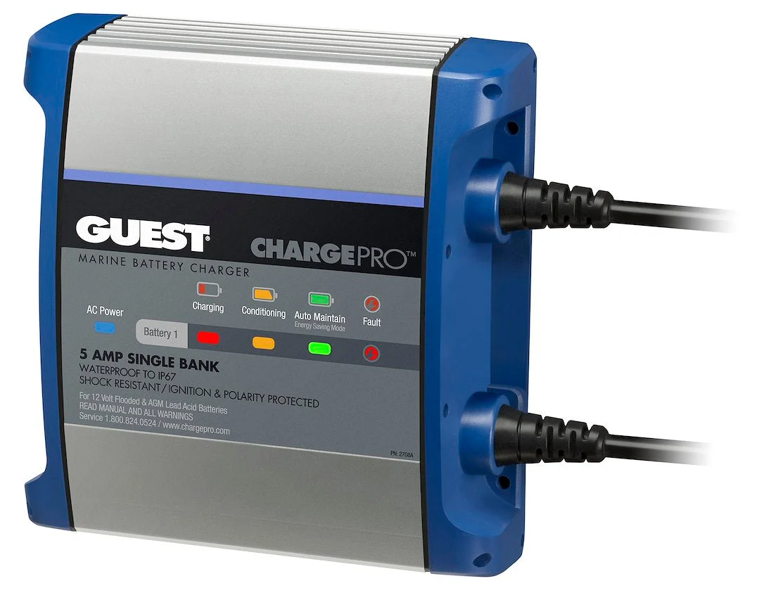 Marinco Guest Battery Charger 5A - 1-Bank – Marine Boat Replacement Part