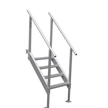Extreme Max 3005.3843 Universal Mount Aluminum Dock Stair - 4-Step