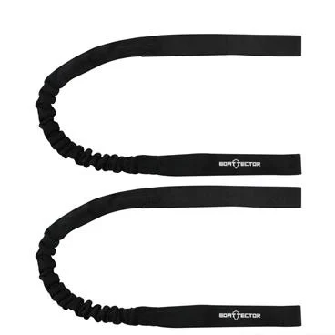 Extreme Max 3006.2549 BoatTector Nylon-Covered Bungee Dock Line with Looped Ends - 33, Value 2-Pack