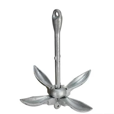 Extreme Max 3006.6669 BoatTector Galvanized Folding/Grapnel Anchor - 13 lbs.