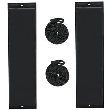 Extreme Max 3006.7246 BoatTector Flat Fender Value 2-Pack - 26", Black