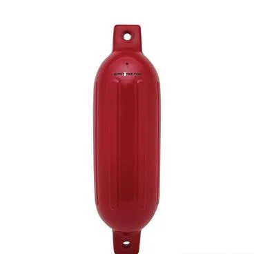Extreme Max 3006.7387 BoatTector Inflatable Fender - 4.5" x 16", Bright Red