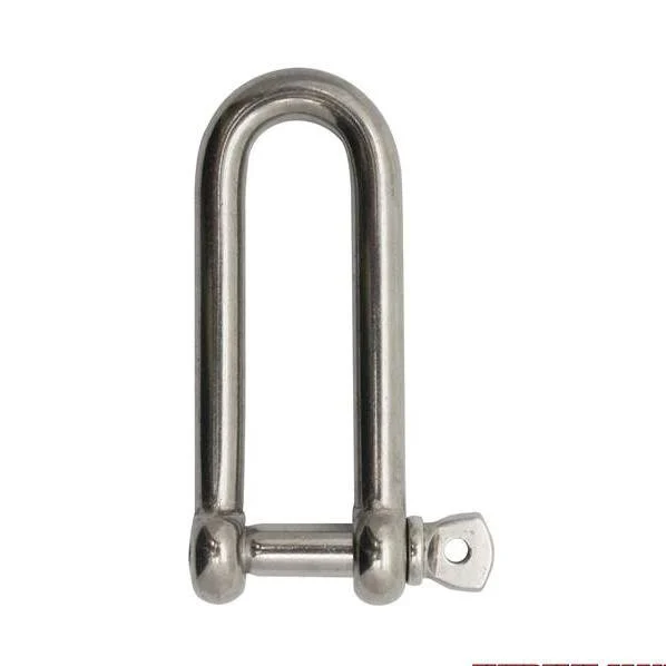 Extreme Max 3006.8201 BoatTector Stainless Steel Long D Shackle - 1/4"