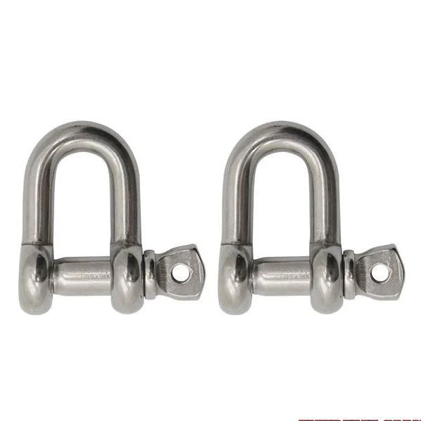 Extreme Max 3006.8282.2 BoatTector Stainless Steel Chain Shackle - 7/8", 2-Pack
