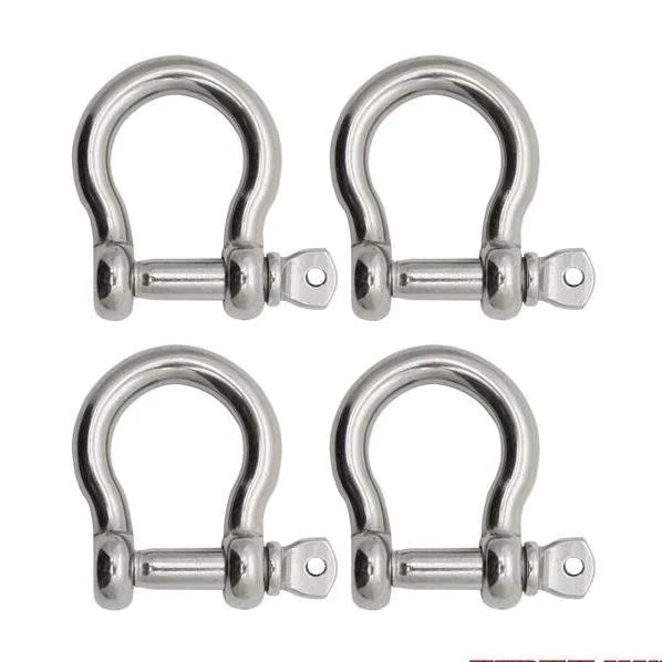 Extreme Max 3006.8299.4 BoatTector Stainless Steel Bow Shackle - 5/8", 4-Pack