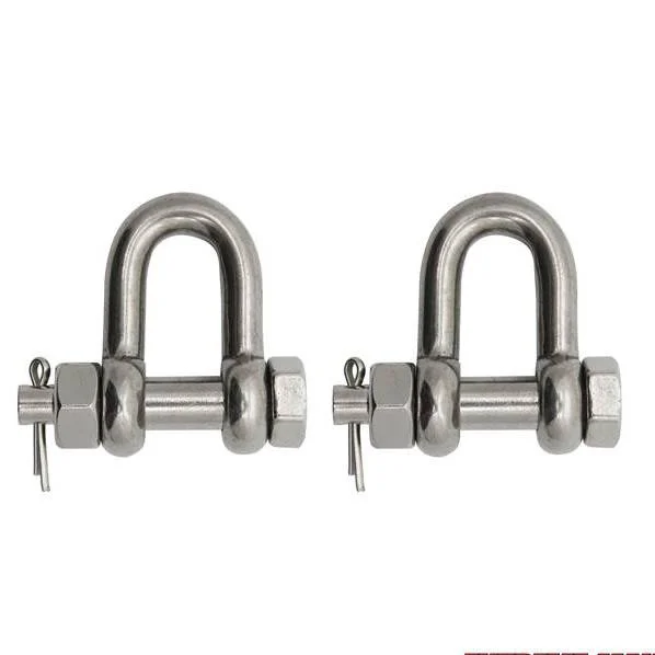 Extreme Max 3006.8363.2 BoatTector Stainless Steel Bolt-Type Chain Shackle - 1", 2-Pack