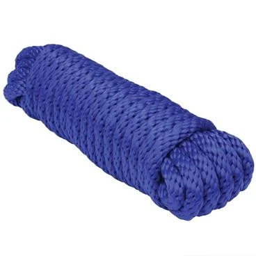 Extreme Max 3008.0076 Solid Braid MFP Utility Rope - 1/2" x 25', Blue