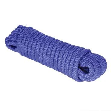 Extreme Max 3008.0286 16-Strand Diamond Braid Utility Rope - 1/2" x 50', Blue