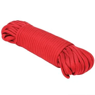 Extreme Max 3008.0541 Red Type III 550 Paracord Commercial Grade - 5/32" x 100'