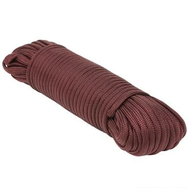 Extreme Max 3008.0562 Brown Type III 550 Paracord Commercial Grade - 5/32" x 50'