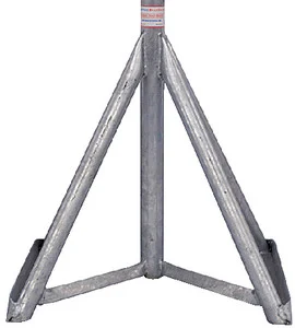 Brownell Boat Stands - Galv Mb Stand Base Only 41-58 - MB0GBASE