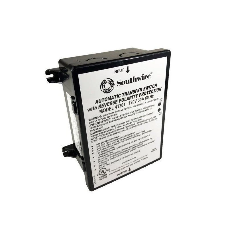 Southwire 30A Reverse Polarity Transfer Switc – Marine Electrical Replacement Part