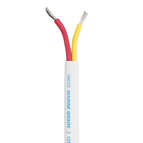 Ancor 14/2 White Safety Duplex Wire 100' 124510