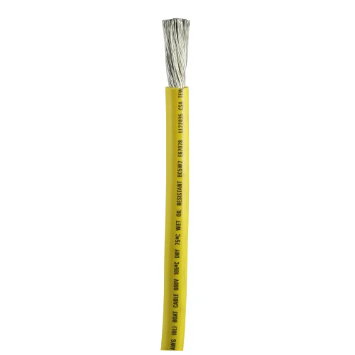 Ancor 2 Ga Yellow Tinned Wire 25' 114902