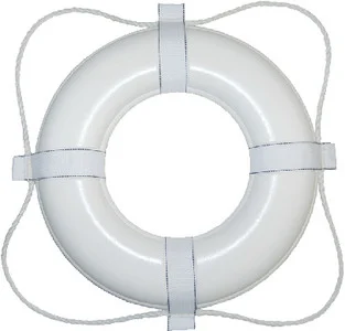 Taylor 24In White Foam Ring Buoy 361