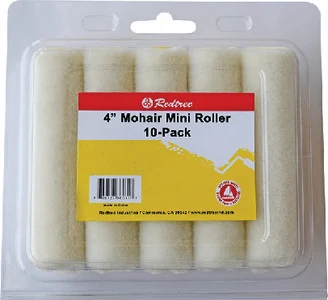 Redtree - Roller-mini Mohair 4in 10/pk - 36031